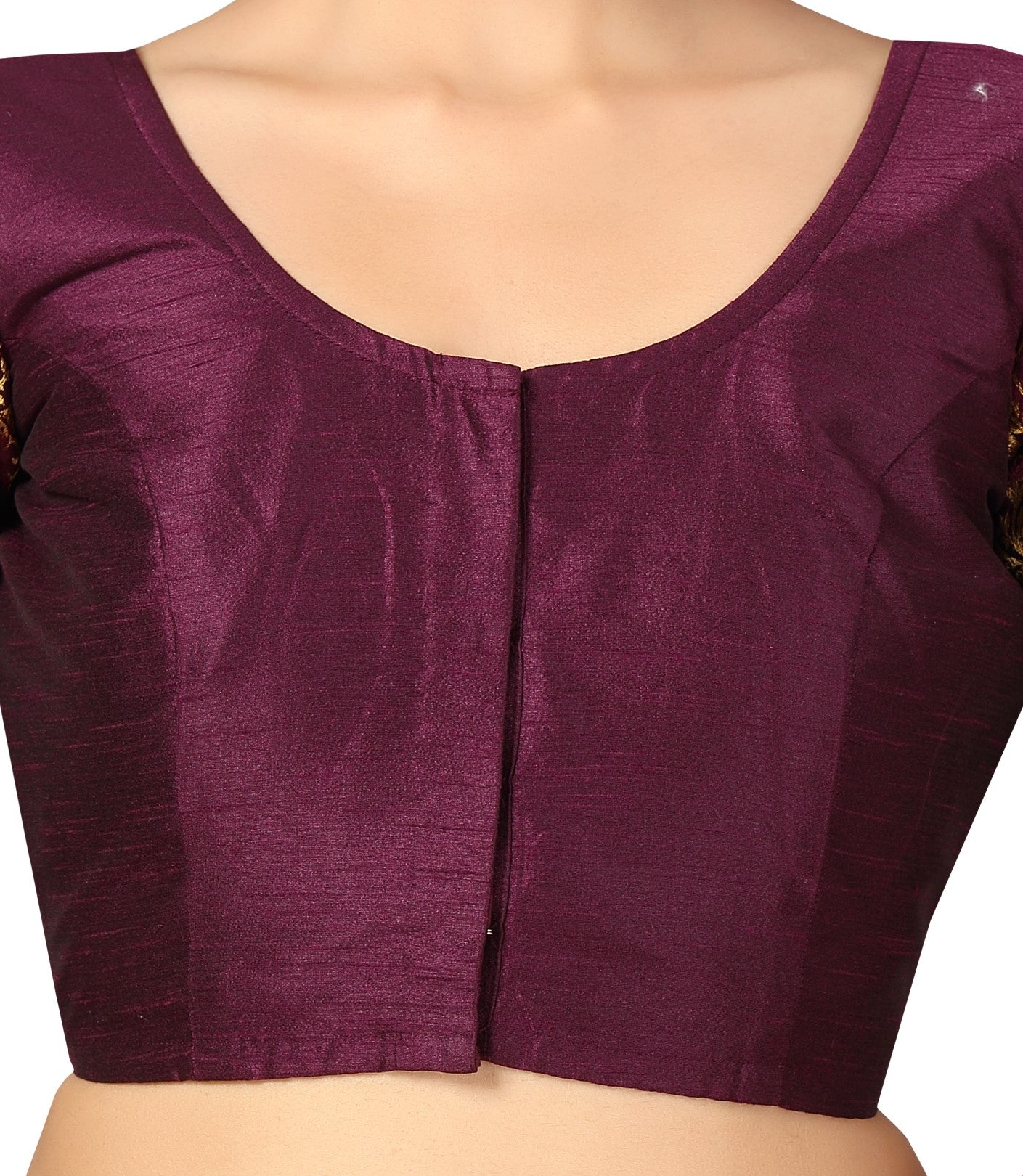 Studio Shringaar Women's Wine Blouse (Design 2590)