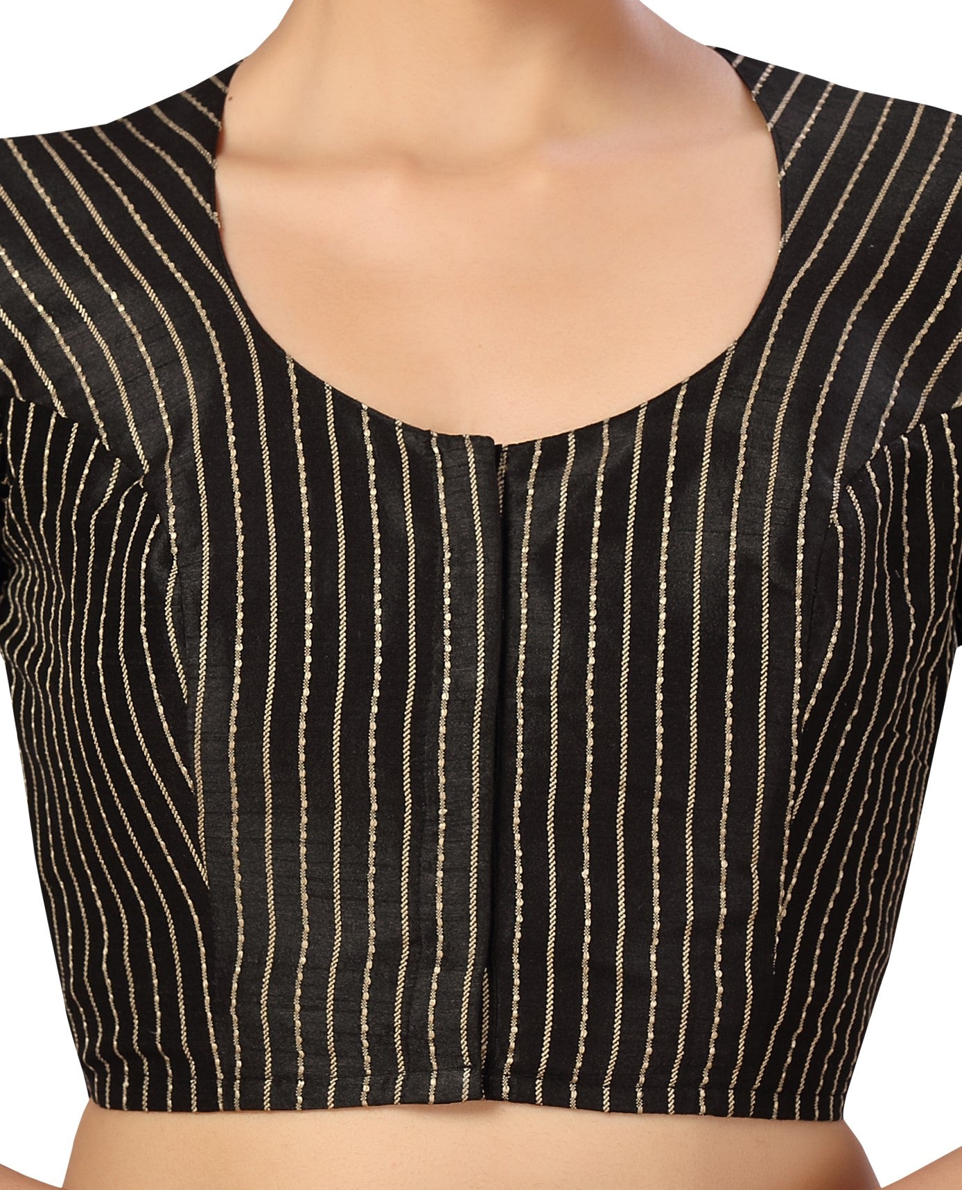 Studio Shringaar Women's Black Blouse (Design 2593)