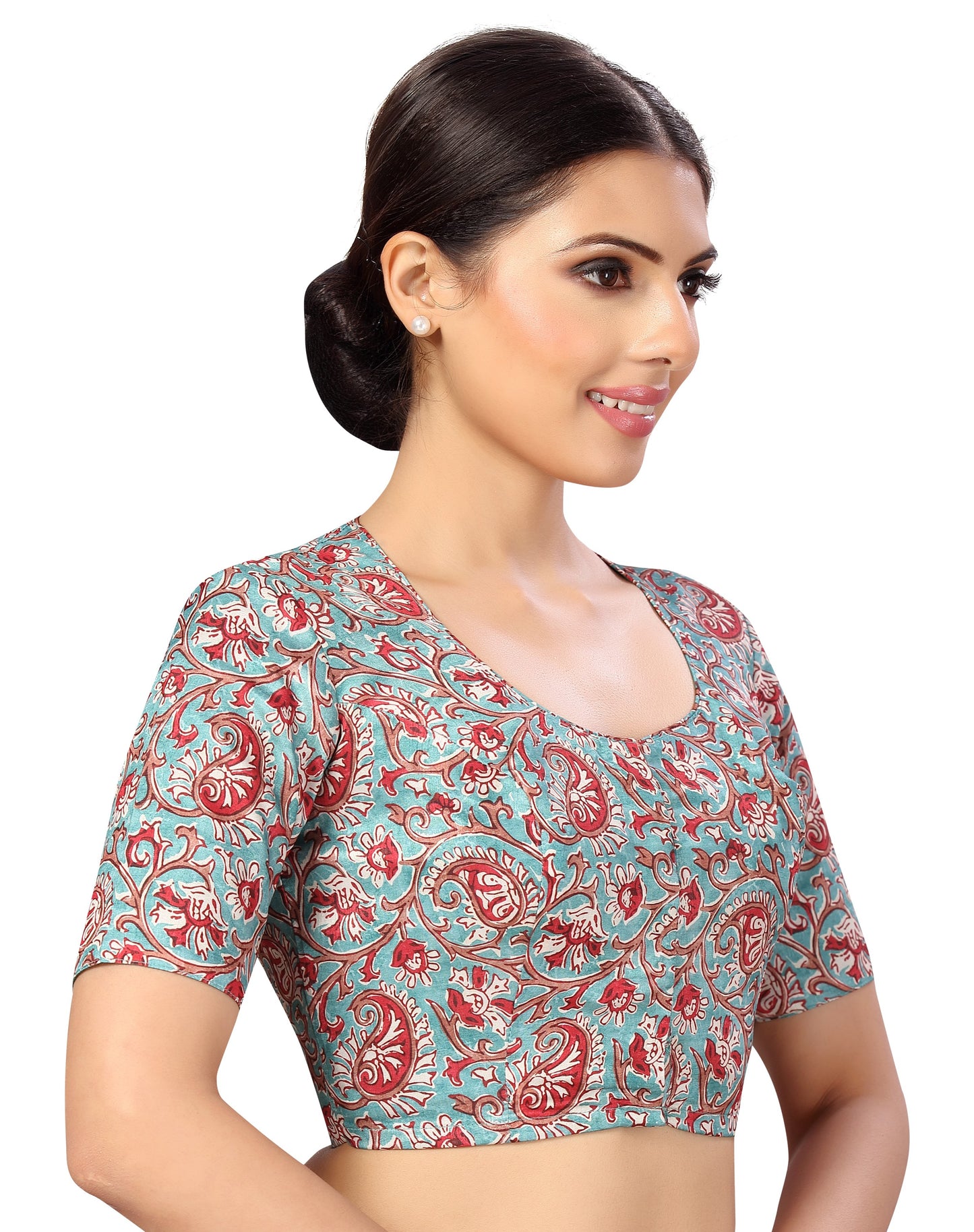 Studio Shringaar Women's Multi Colour Blouse (Design 2598)