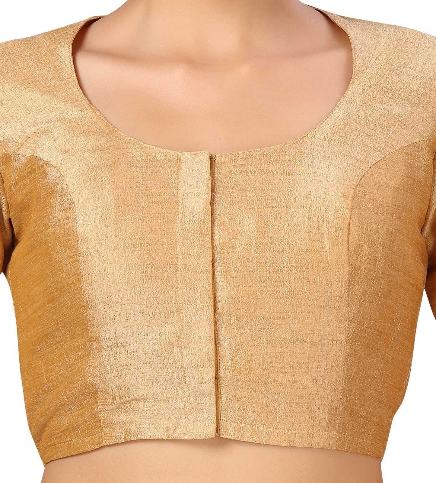 Studio Shringaar Women's Gold Blouse (Design 2602)