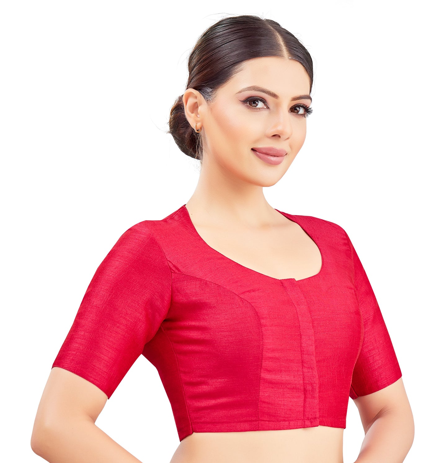 Studio Shringaar Women's Pink Blouse (Design 2602)