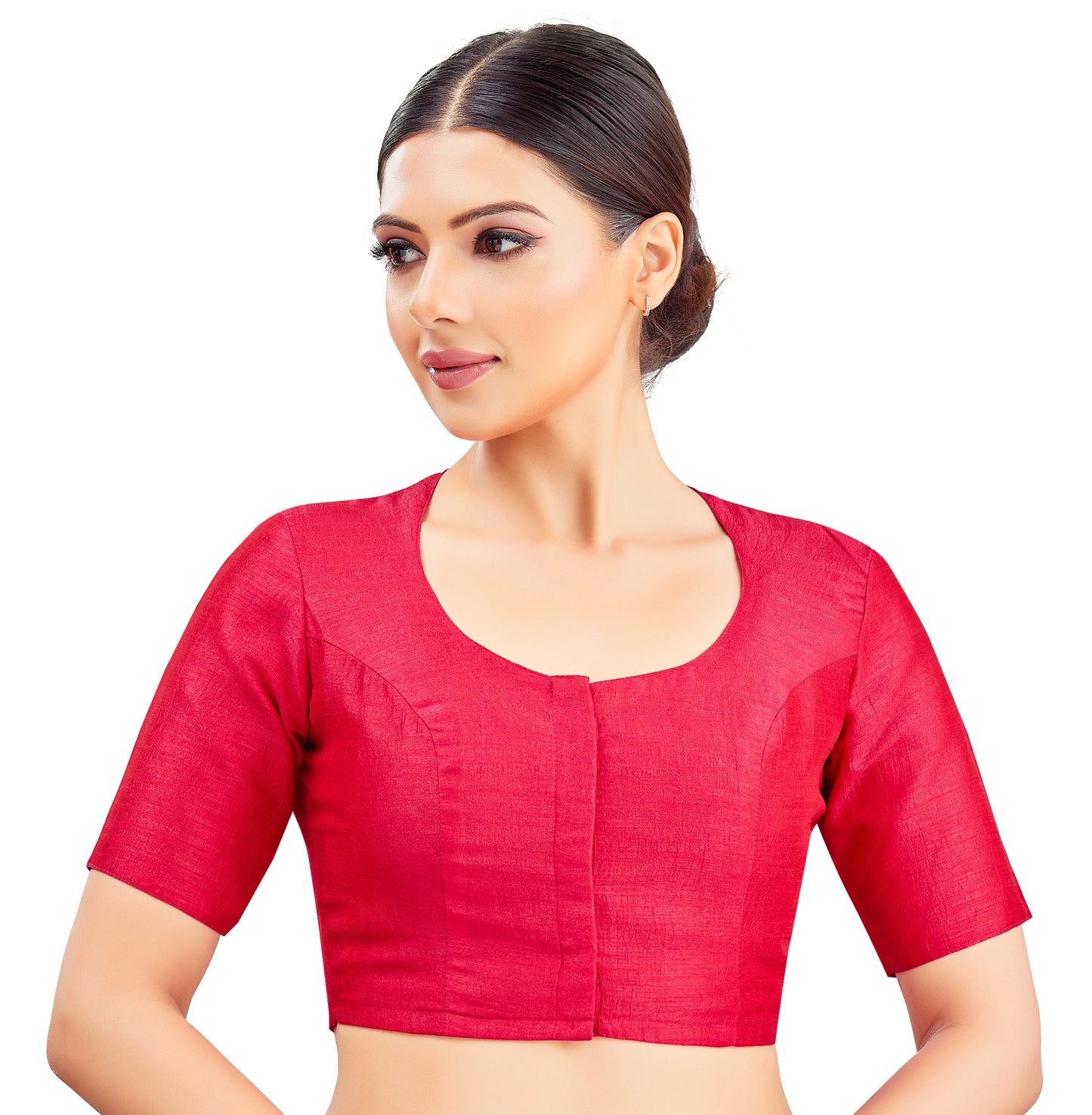 Studio Shringaar Women's Pink Blouse (Design 2602)
