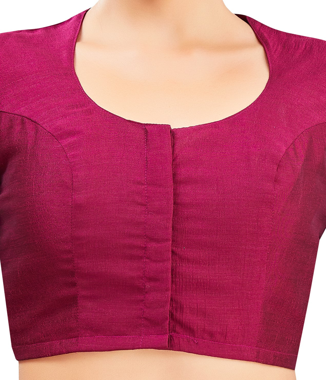 Studio Shringaar Women's Wine Blouse (Design 2602)