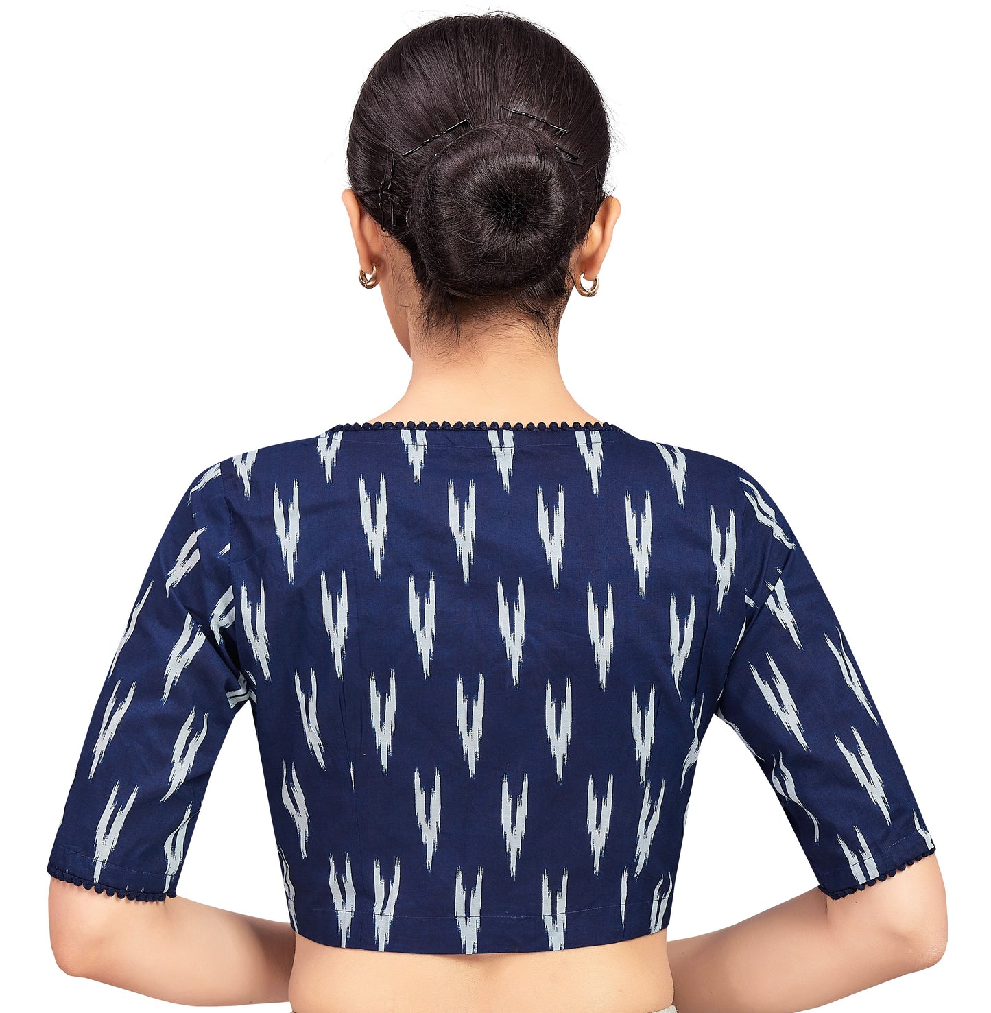 Studio Shringaar Women's Blue Blouse (Design 2697)