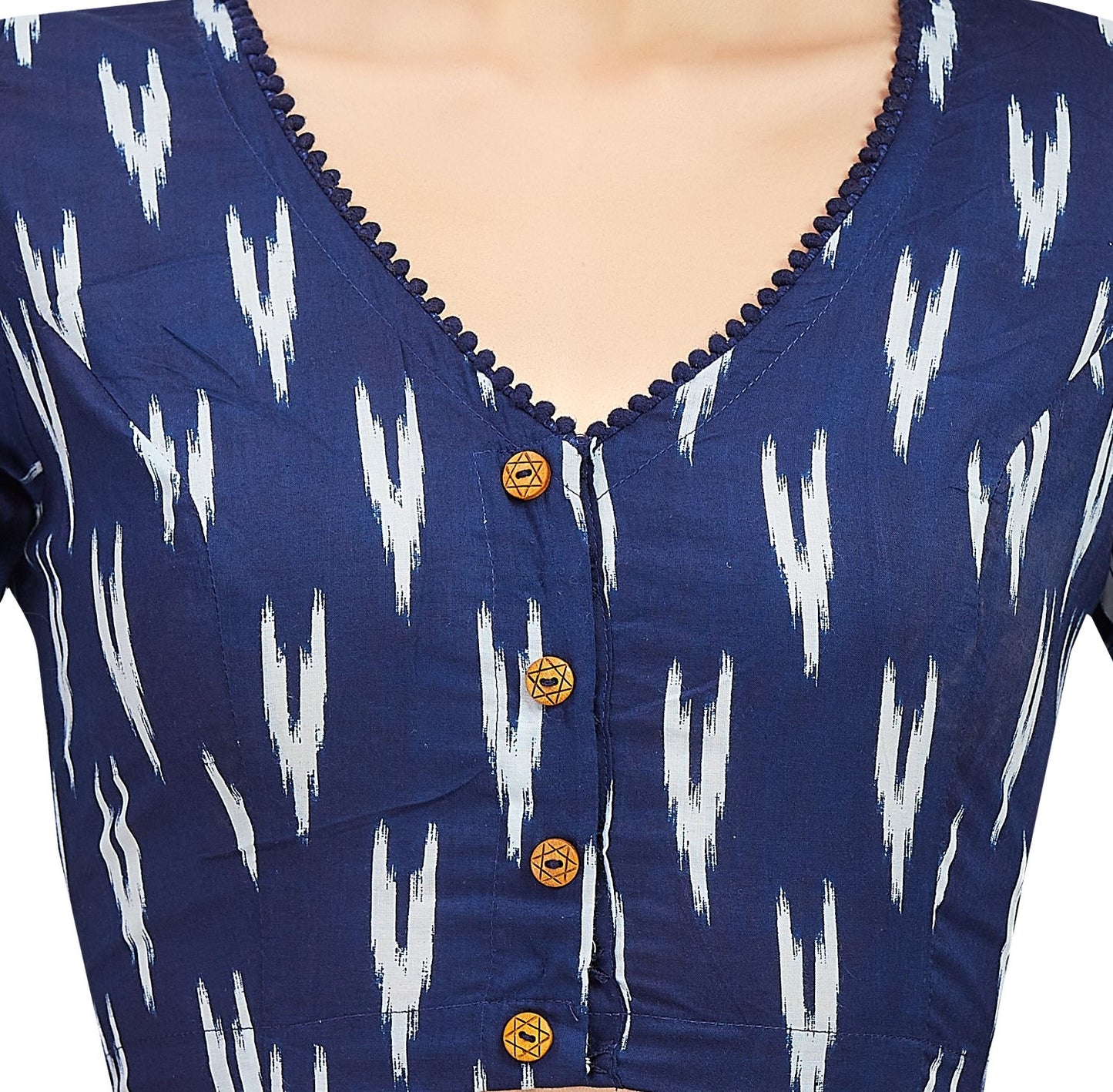 Studio Shringaar Women's Blue Blouse (Design 2697)