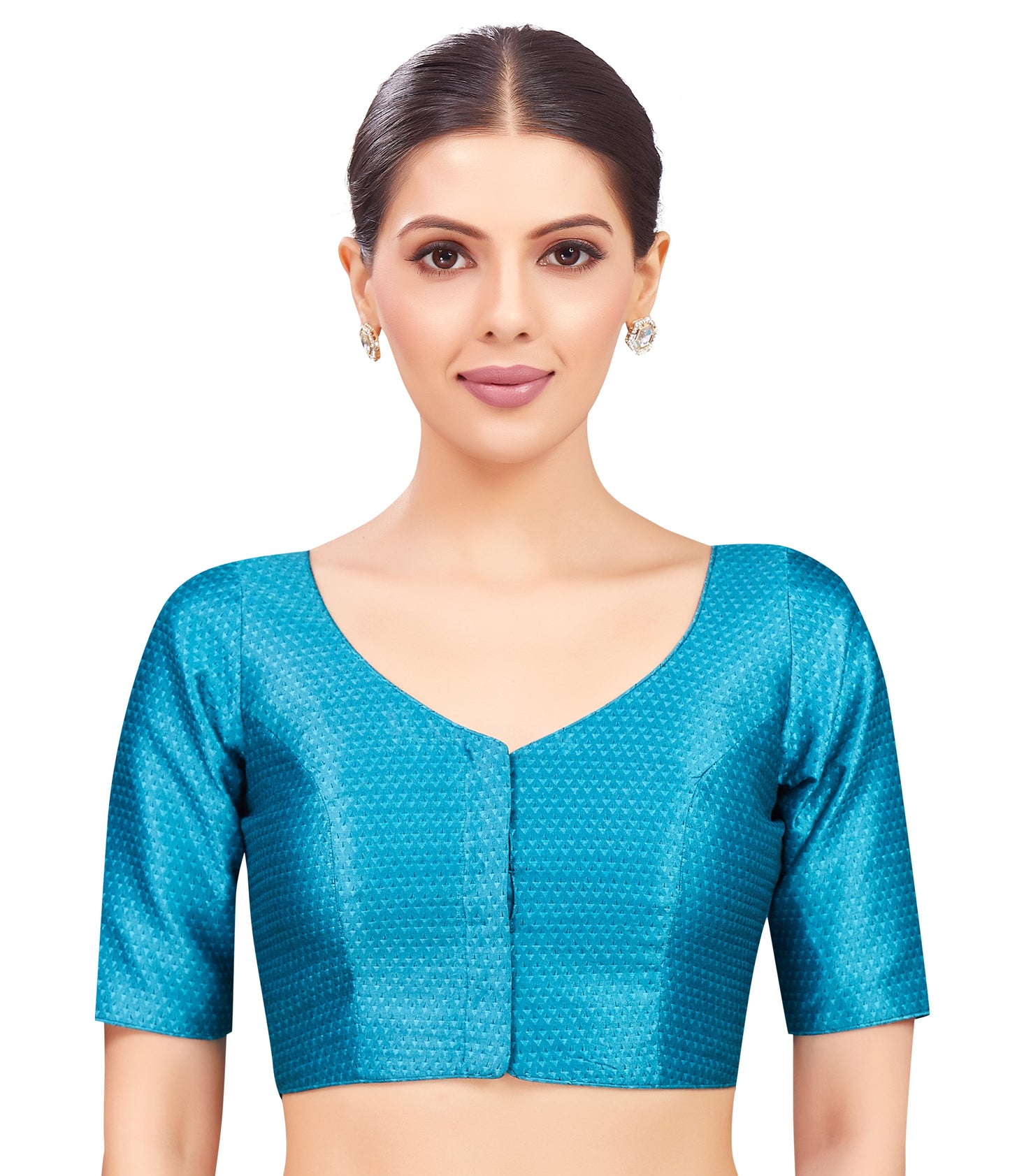 Studio Shringaar Women's Firozi Blouse (Design 2772)