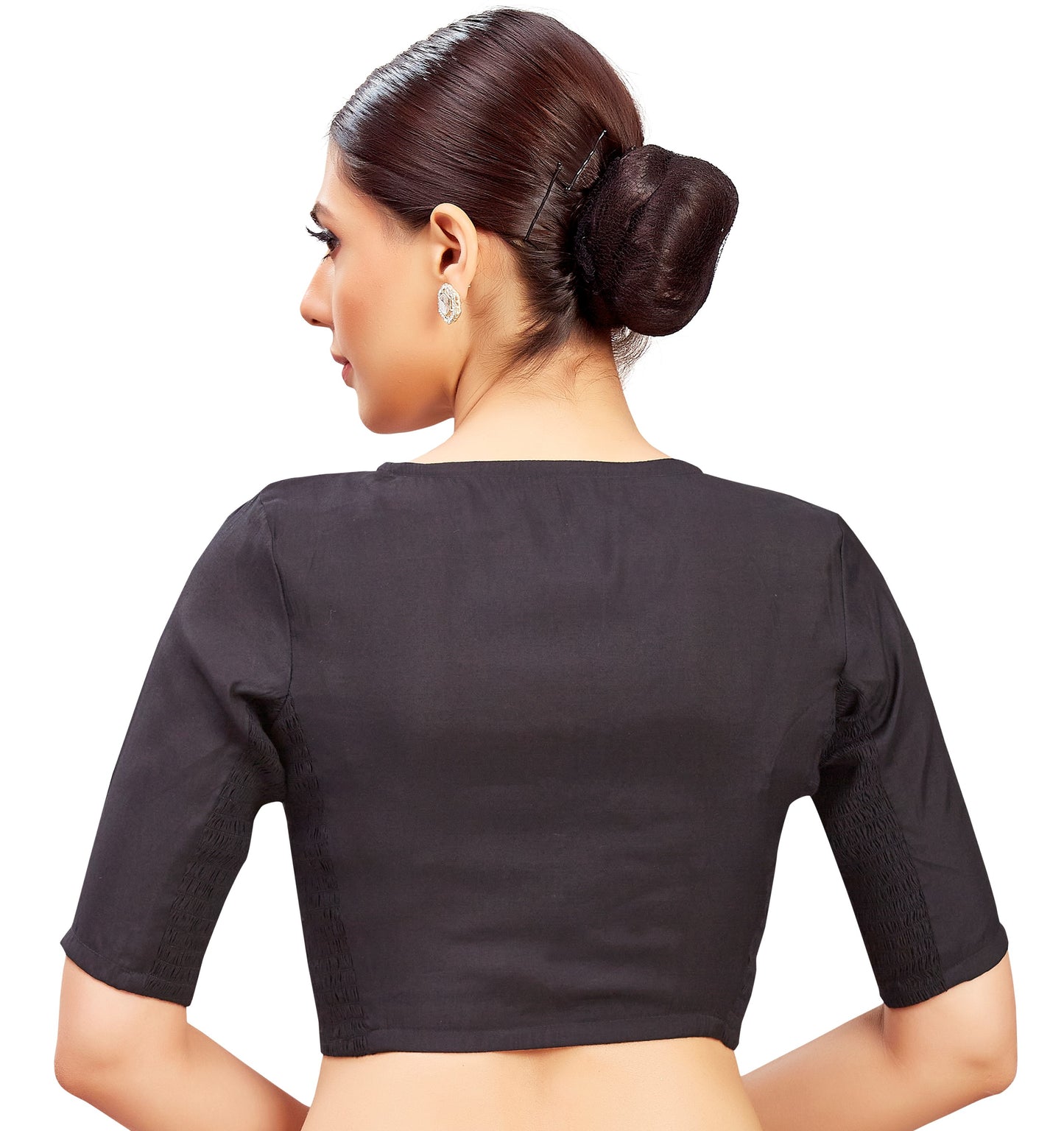 Studio Shringaar Women's Black Blouse (Design 2816)
