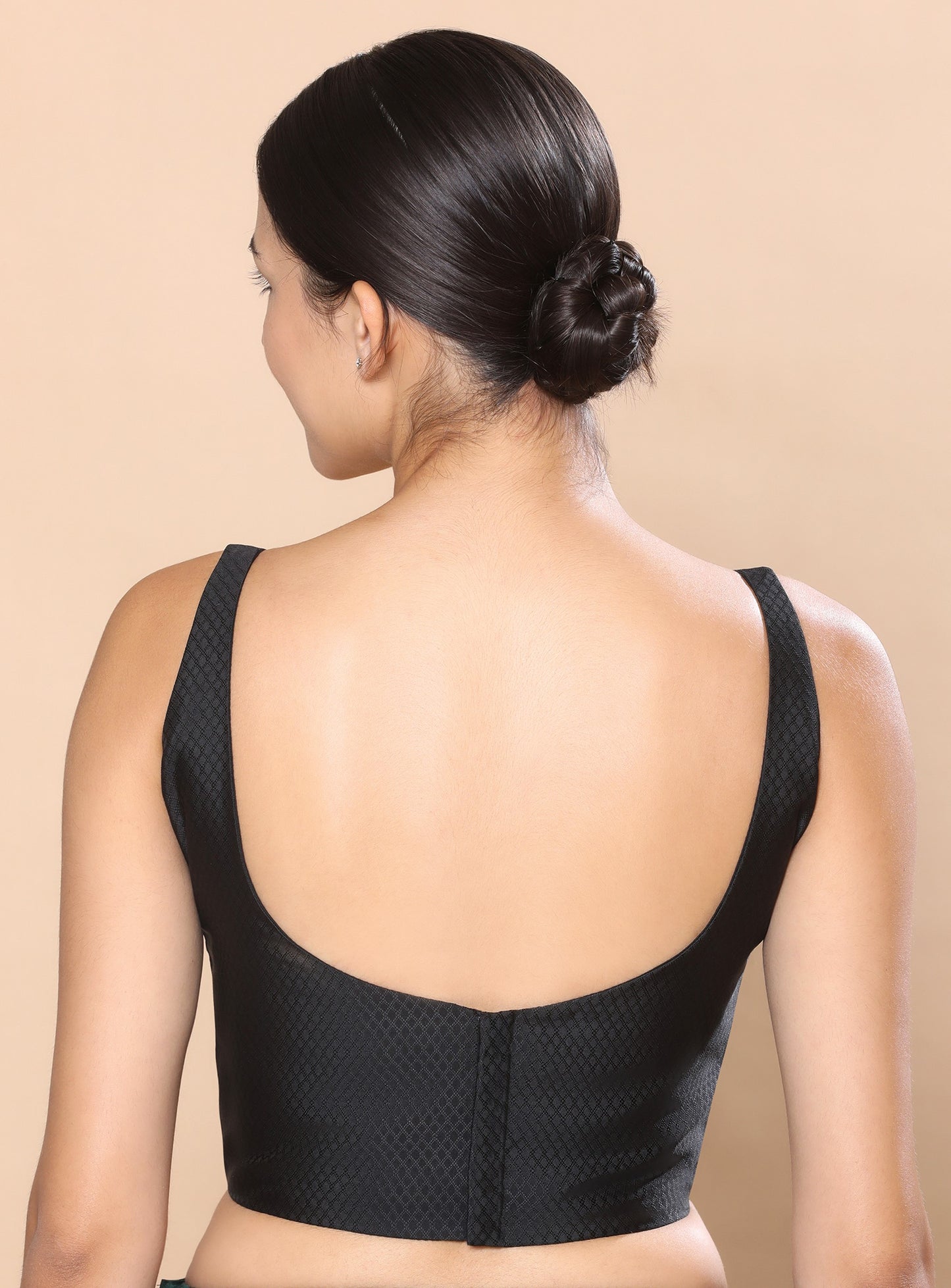 Studio Shringaar Women's Black Blouse (Design 2840)