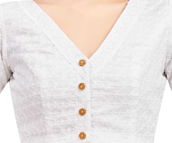 Studio Shringaar Women's Pink Readymade Blouse (Design 2716)