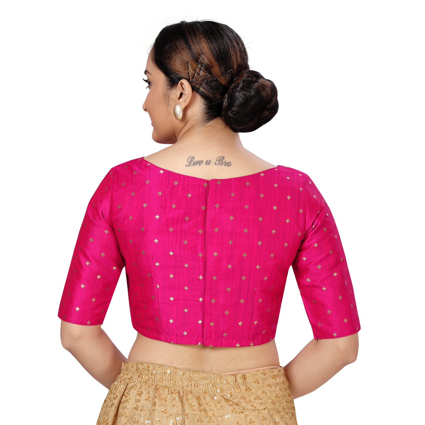 Women's Rani Brocade Polyester Blouse (Design 2384)