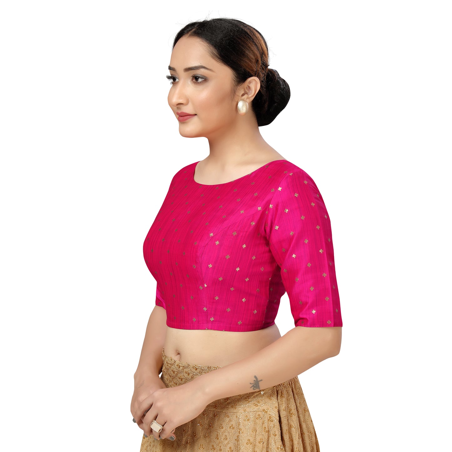 Women's Rani Brocade Polyester Blouse (Design 2384)