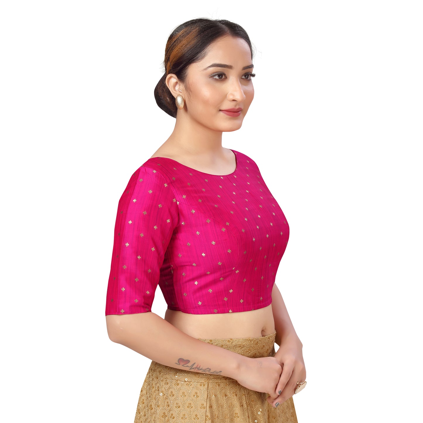 Women's Rani Brocade Polyester Blouse (Design 2384)