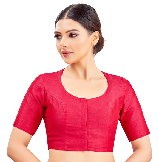 Studio Shringaar Women's Pink Blouse (Design 2602)