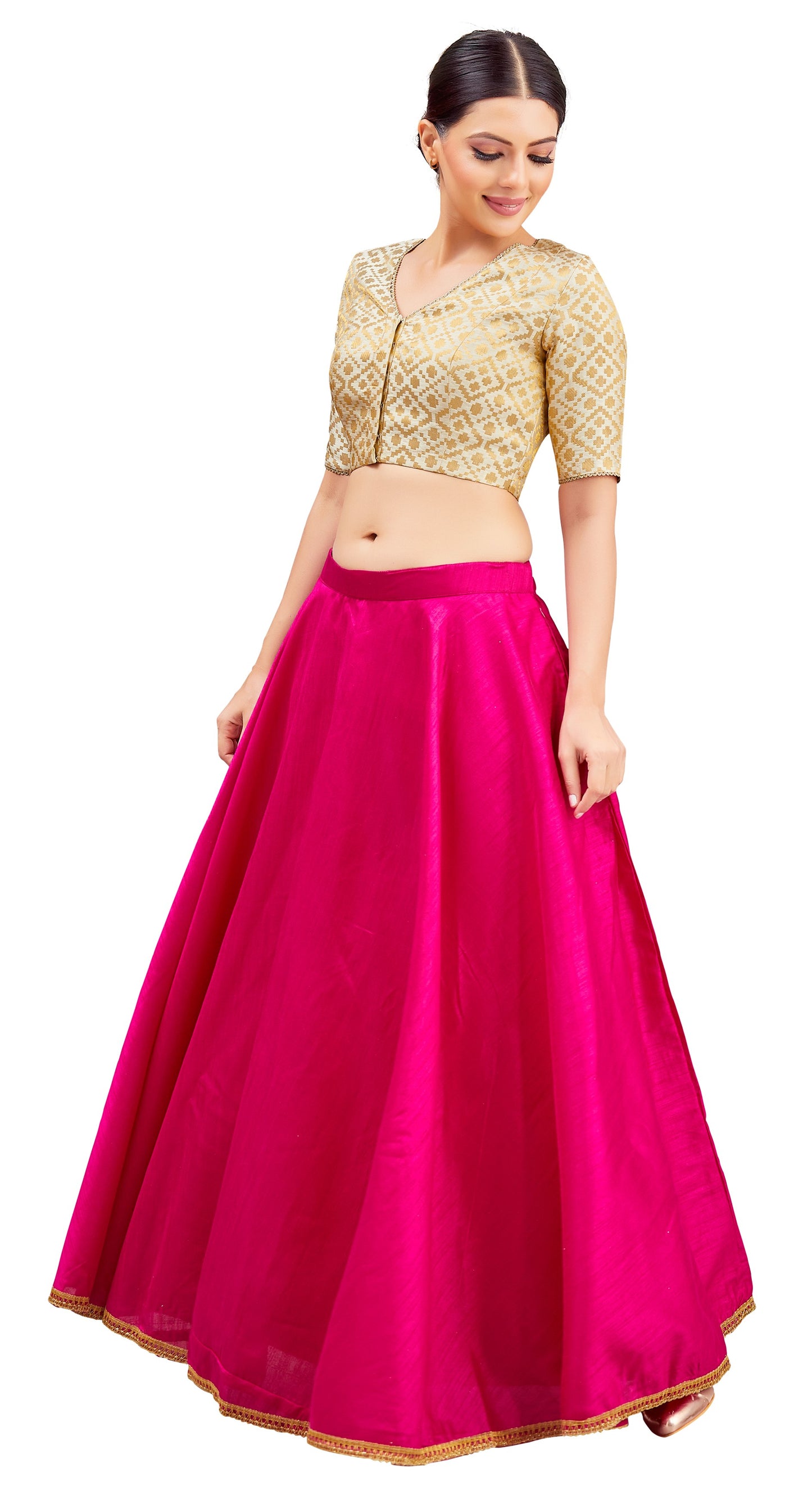 Women's Rani Raw Silk Skirt (Design 2680)