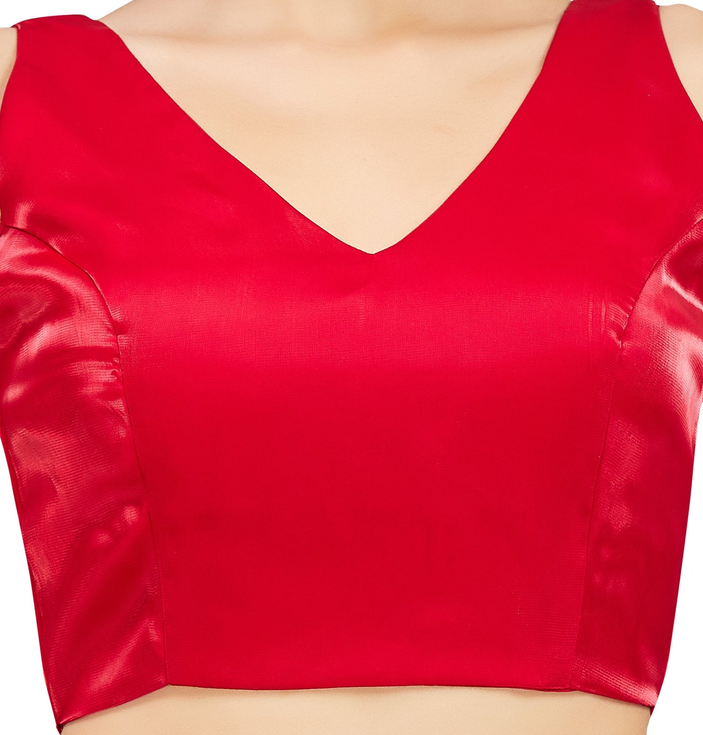 Women's Pink Cotton Blouse (Design 2719)