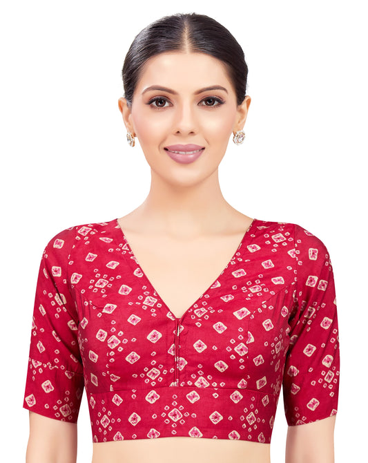 Studio Shringaar Women's Pink Blouse (Design 2769)