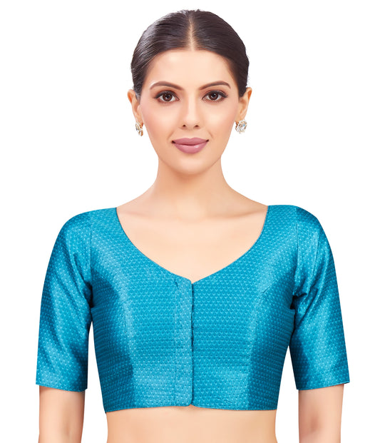 Studio Shringaar Women's Firozi Blouse (Design 2772)