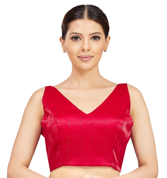 Studio Shringaar Women's Pink Blouse (Design 2808)
