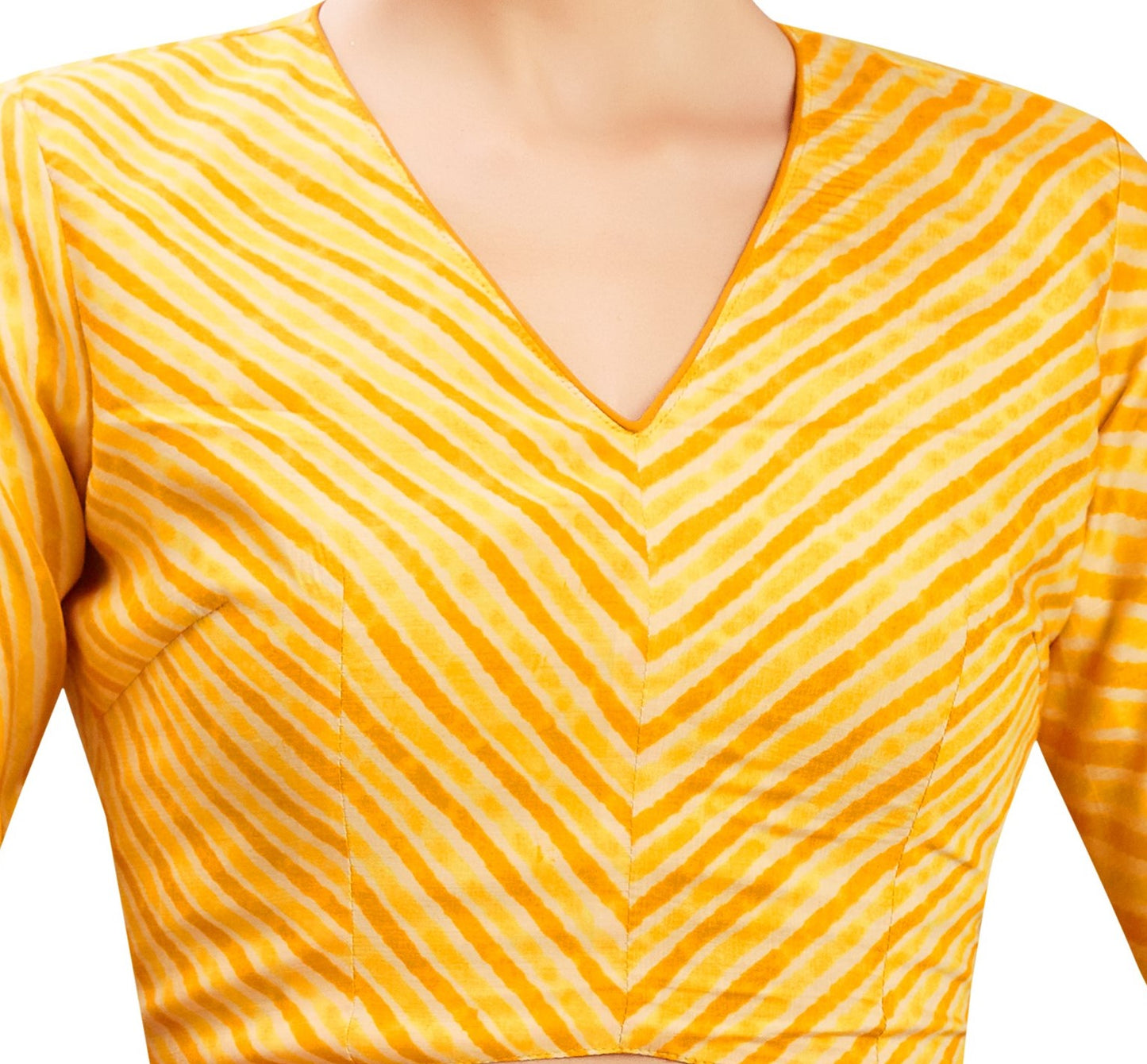 Studio Shringaar Women's Yellow Blouse (Design 2815)