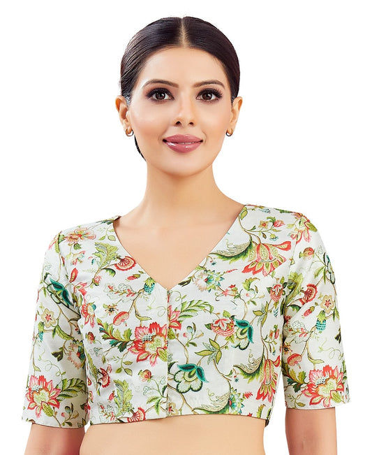 Studio Shringaar Women's Multi Colour Blouse (Design 2839)