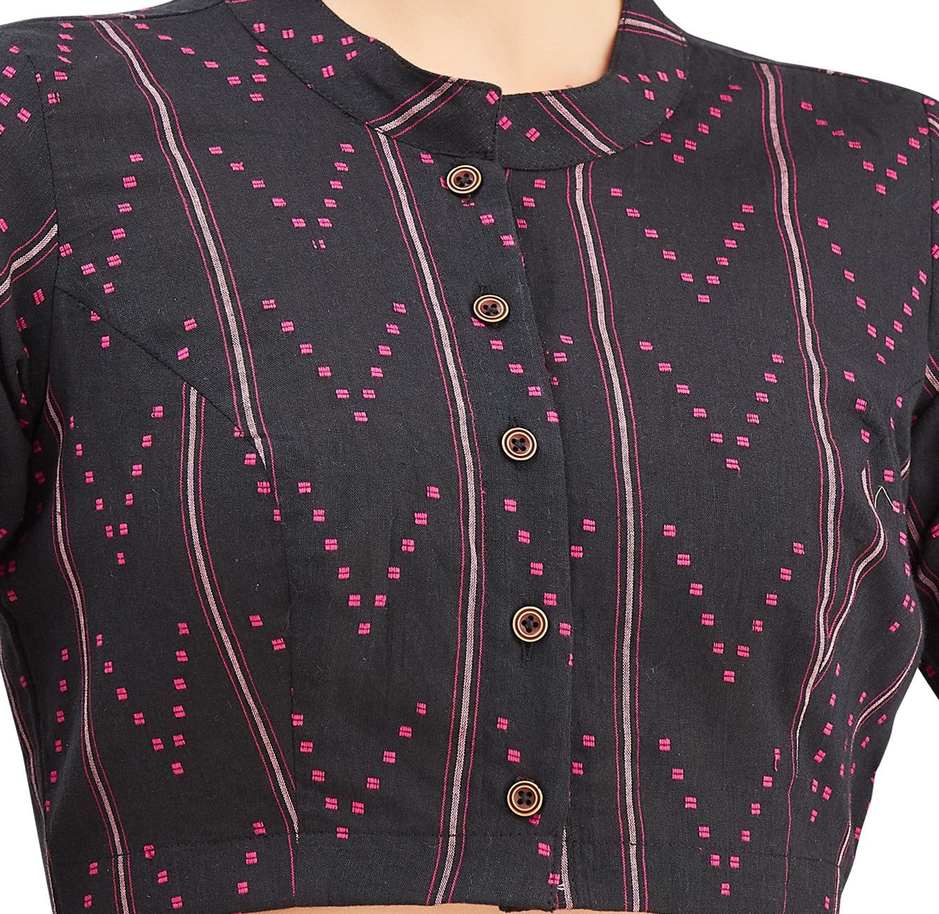 Studio Shringaar Women's Black Blouse (Design 2848)