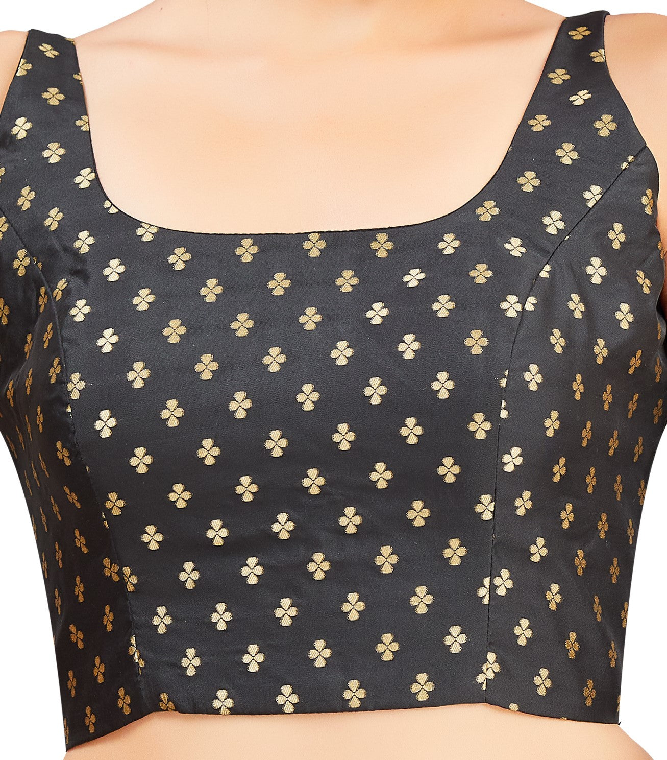 Studio Shringaar Women's Black Blouse (Design 2854)
