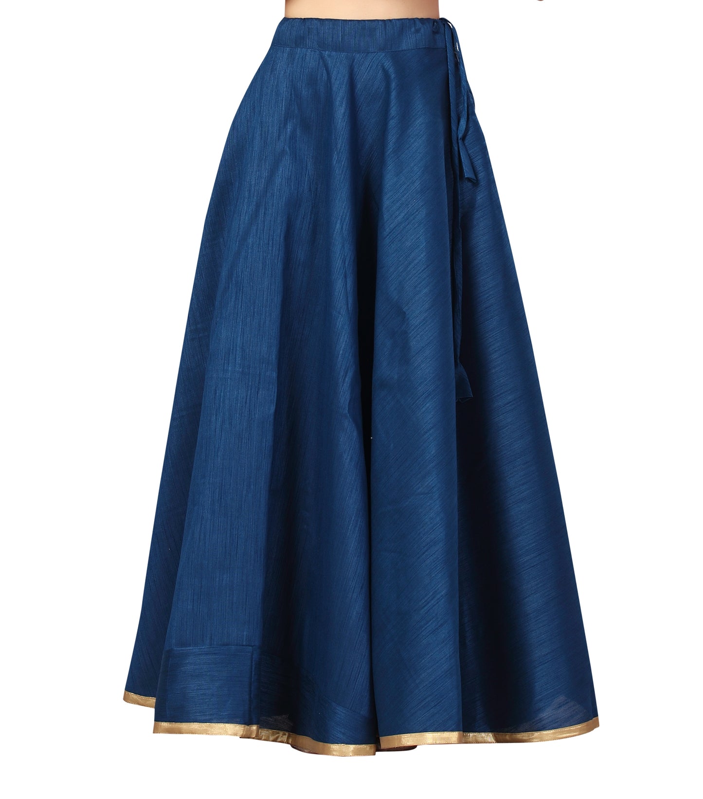 Women's Midnight Blue Polyester Skirt (Design 717)