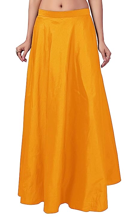Women's Skirt Lehenga (0733 - Yellow)