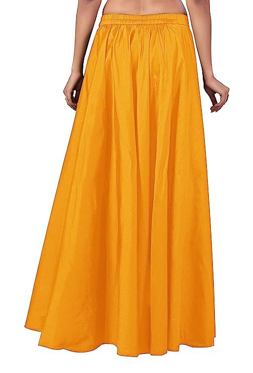 Women's Skirt Lehenga (0733 - Yellow)