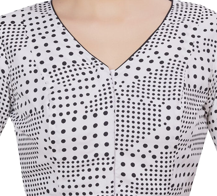 Studio Shringaar Women's Brown Readymade Blouse (Design 2675)